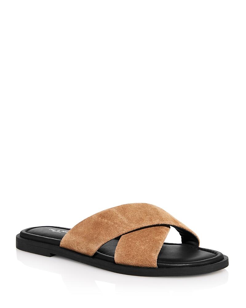 rag & bone Women's Geo Crossover Strap Slide Sandals Cover