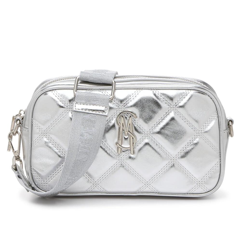 Steve Madden Wallie Crossbody | Women's | Silver Metallic Cover