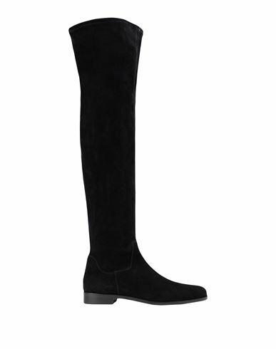 Roberto Festa Woman Boot Black Soft Leather Cover