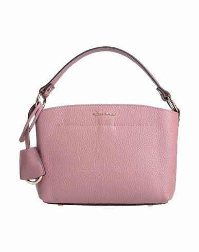 Gianni Notaro Woman Handbag Pastel pink Calfskin Cover