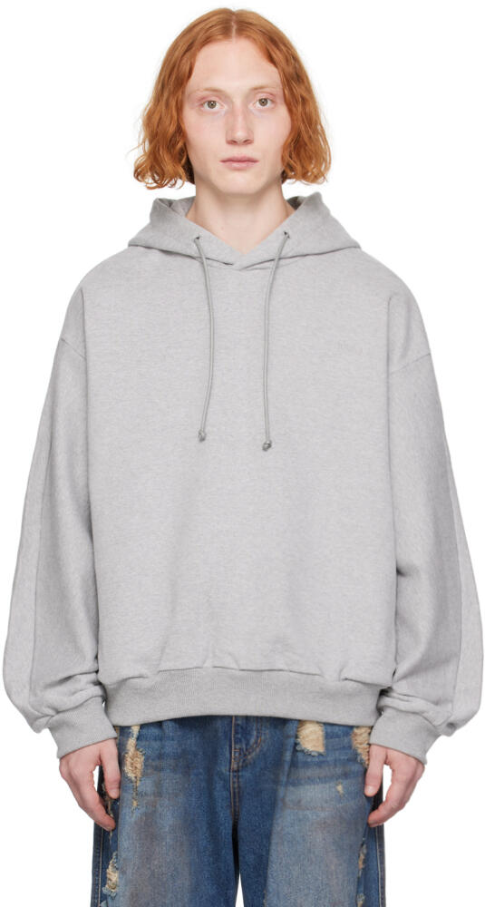 Juun.J Gray Essential Hoodie Cover