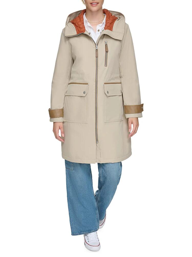 Andrew Marc Women's Gemas Hooded Parka - Antler Cover