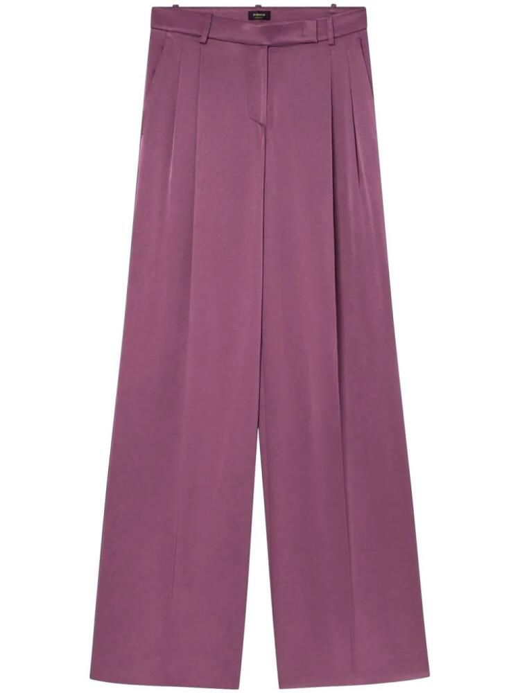 PINKO Laon flared trousers - Purple Cover