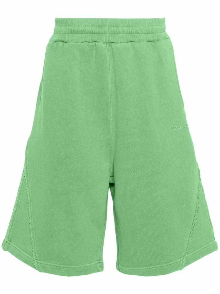 A-COLD-WALL* Cubist cotton track shorts - Green Cover