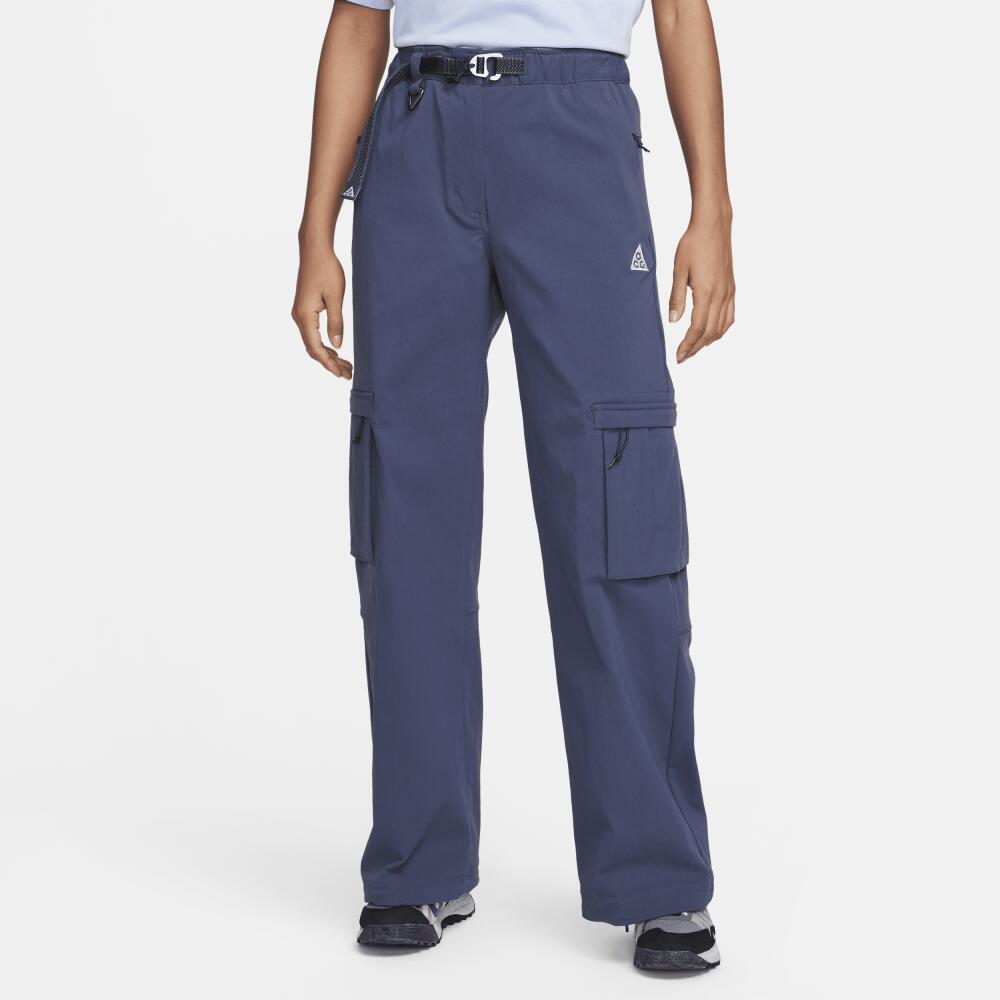 Women's Nike ACG "Smith Summit" Cargo Pants in Blue Cover