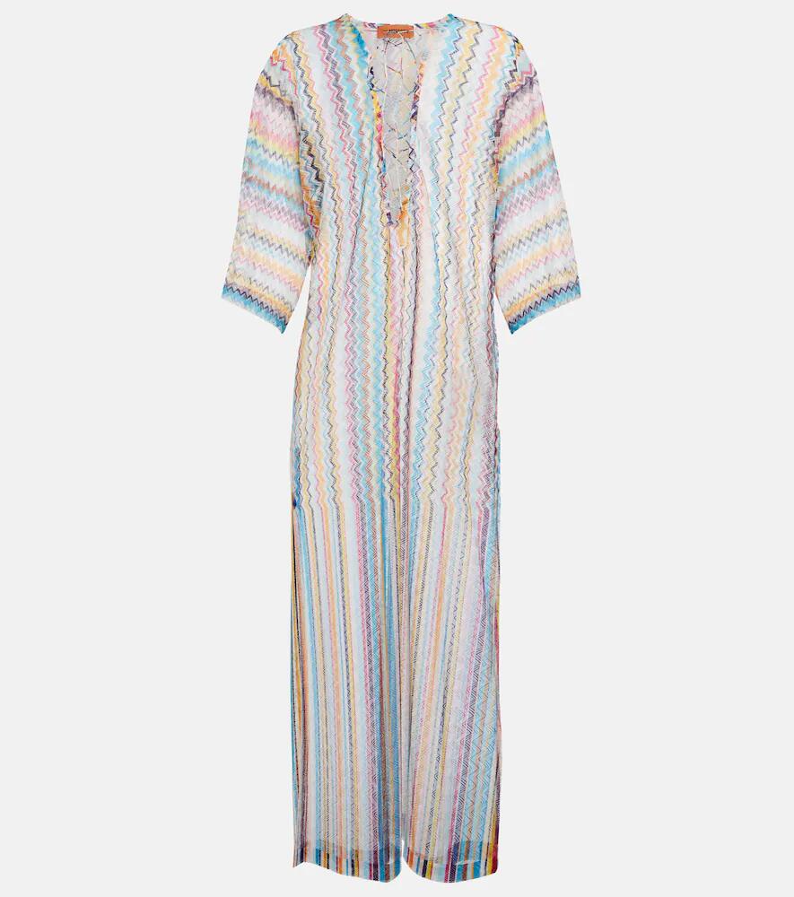 Missoni Mare Zig-zag knit kaftan Cover