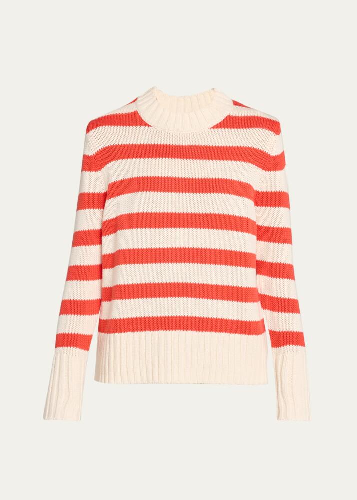 Kule The Tatum Cotton Stripe Sweater Cover