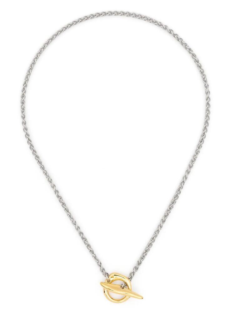 Tom Wood Robin Duo chain necklace - Silver Cover