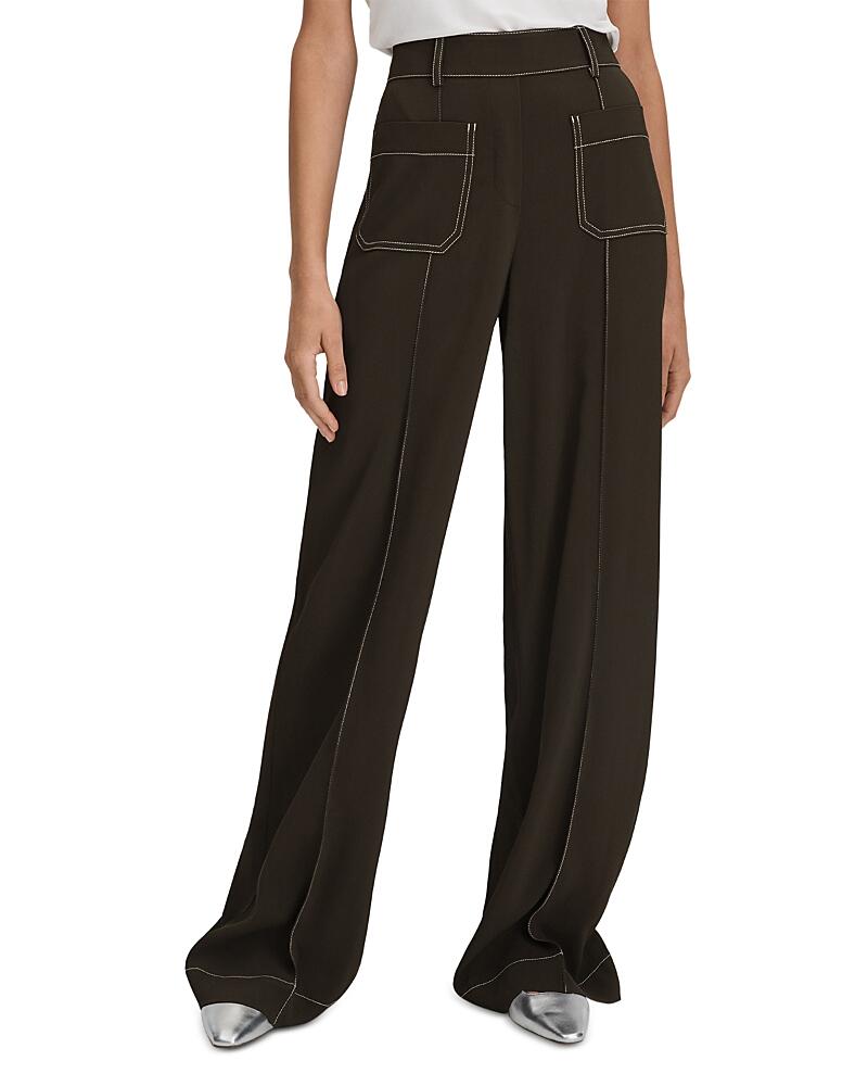 Reiss Kylie Contrast Stitch Pants Cover