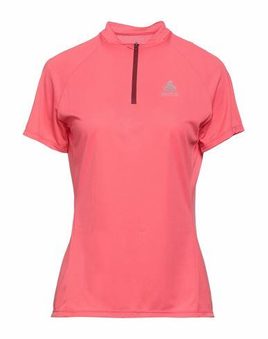 Odlo Woman T-shirt Coral Recycled polyester, Polyester Cover