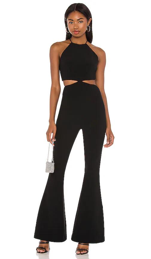 MISHA Adrina Jumpsuit in Black Cover