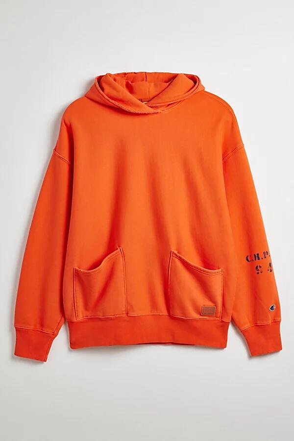 Champion Crossover Hoodie Sweatshirt in Coral Cover