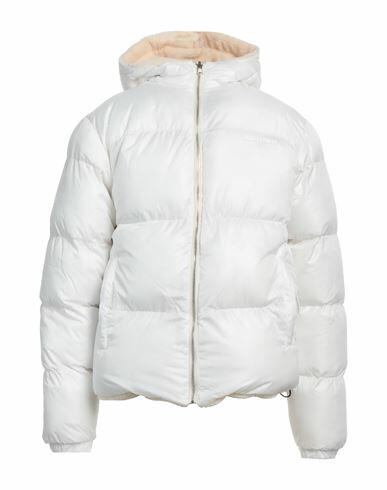 Family First Milano Man Puffer White Polyester Cover