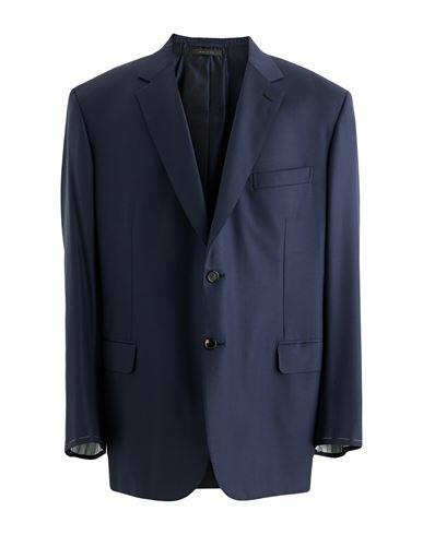 Brioni Man Blazer Midnight blue Wool Cover