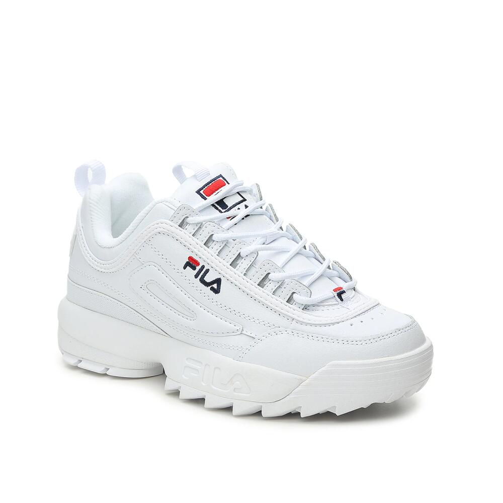 Fila Disruptor II Premium Sneaker | Women's | White Cover