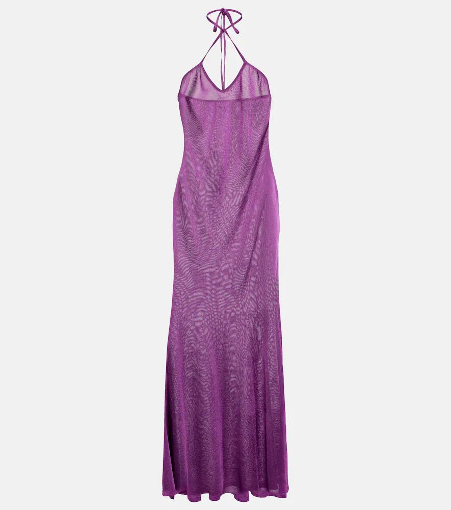 Tom Ford Halterneck jersey maxi dress Cover