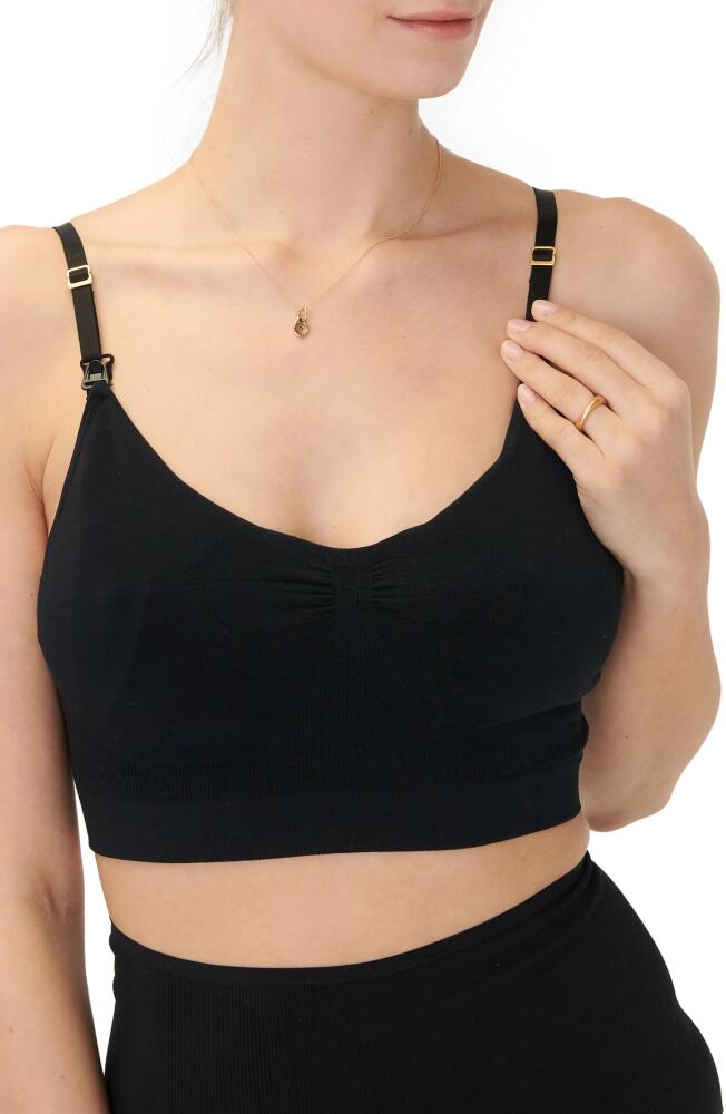 HATCH The Essential Maternity Wireless Pumping and Nursing Bra in Black Cover