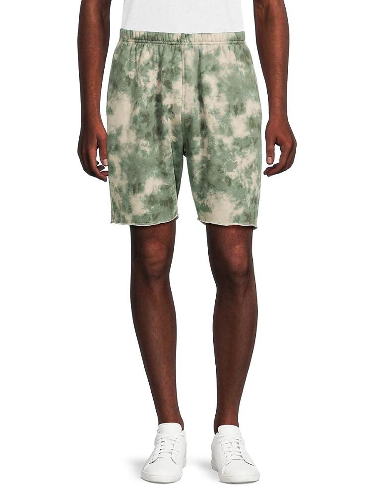 ATM Anthony Thomas Melillo Men's Tie Dye Shorts - Rosemary Green Cover