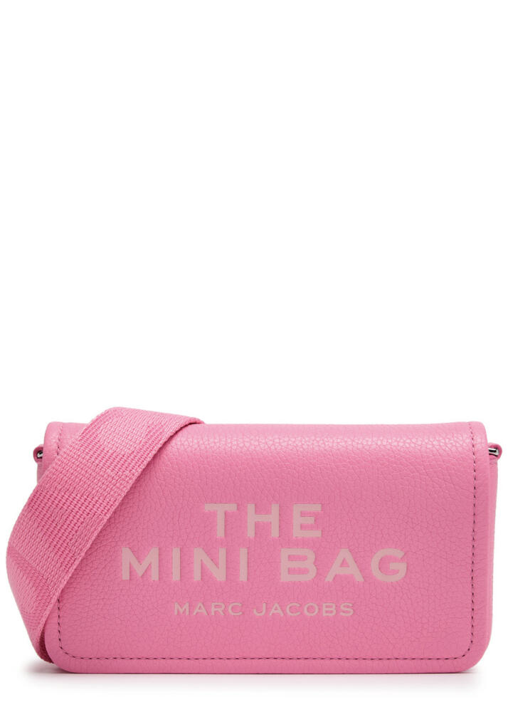 Marc Jacobs The Mini Bag Leather Cross-body bag - Pink Cover