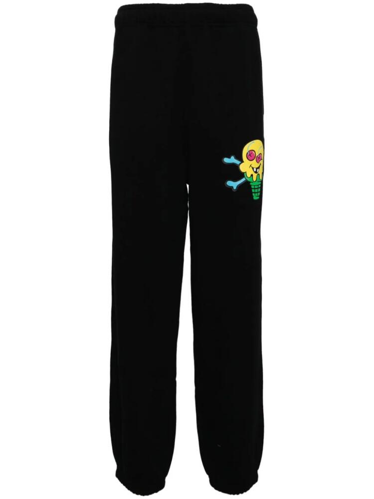 ICECREAM graphic-print track pants - Black Cover