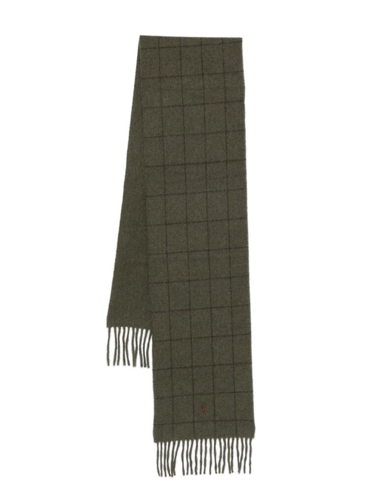 Polo Ralph Lauren checked scarf - Green Cover