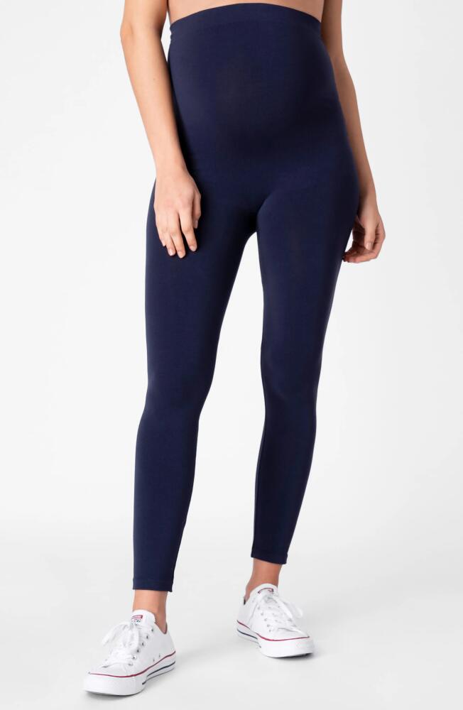 Seraphine Over the Bump Maternity Leggings in Navy Cover