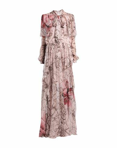 Alberta Ferretti Woman Maxi dress Blush Silk, Acetate, Elastane Cover