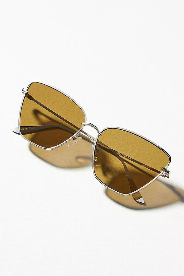 By Anthropologie Wire Cat-Eye Sunglasses Cover