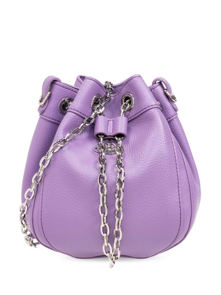 Vivienne Westwood small Chrissy bucket bag - Purple Cover