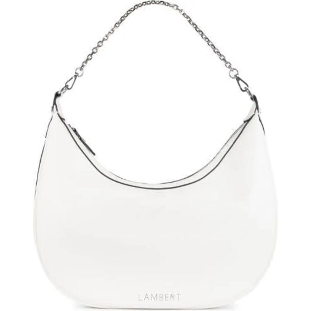 Lambert The Jenny - Vegan Leather Hobo Handbag in Pearl Cover