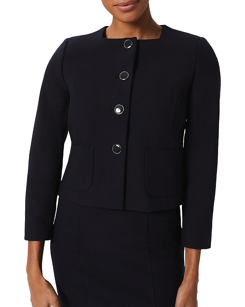 Hobbs London Georgie Square Neck Jacket Cover