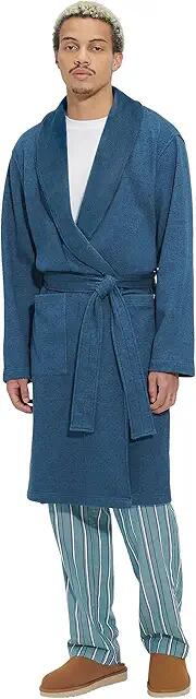 UGG Robinson Robe (Honor Blue Heather) Men's Robe Cover