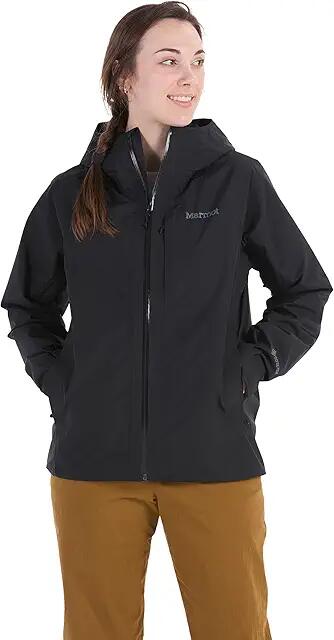 Marmot Waypoint GORE-TEX Jacket (Black) Women's Coat Cover