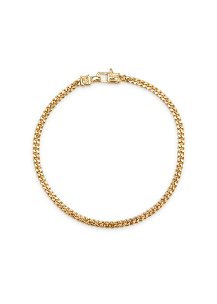 Tom Wood Curb M 18kt Gold-plated Chain Bracelet Cover