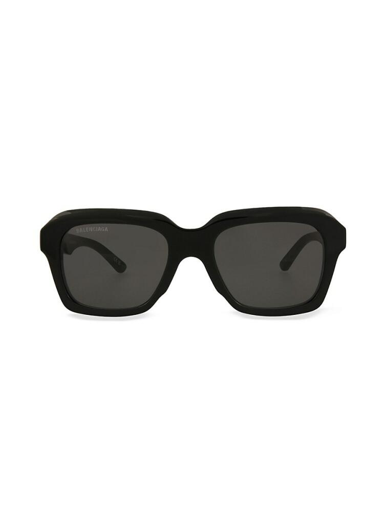 Balenciaga Women's 53MM Square Sunglasses - Black Cover