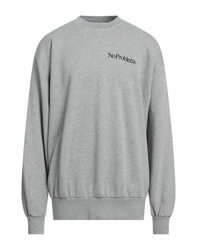 Aries Man Sweatshirt Grey Cotton Cover