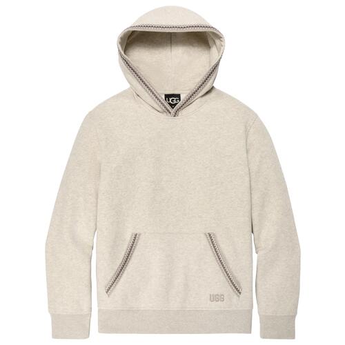 UGG Tasman Hoodie - Mens Caribou Heather/Beige Cover