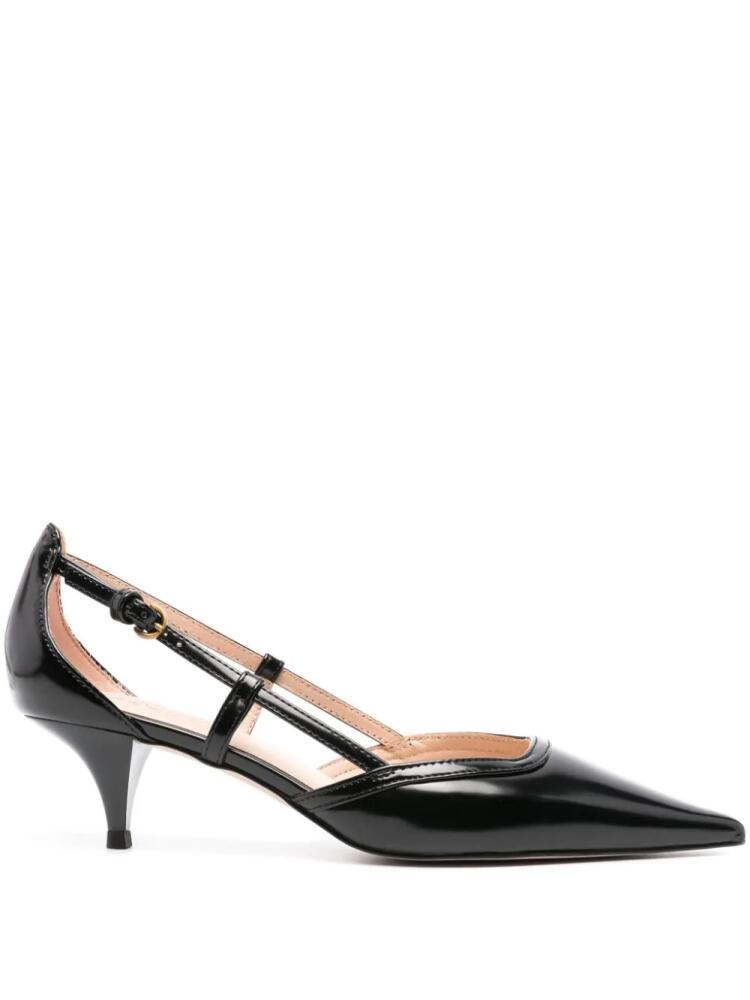 PINKO 50mm pointed-toe pumps - Black Cover