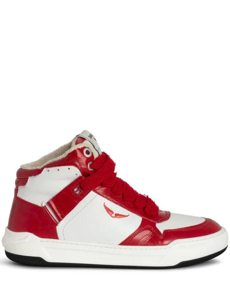 Zadig&Voltaire Wings high-top sneakers - Red Cover