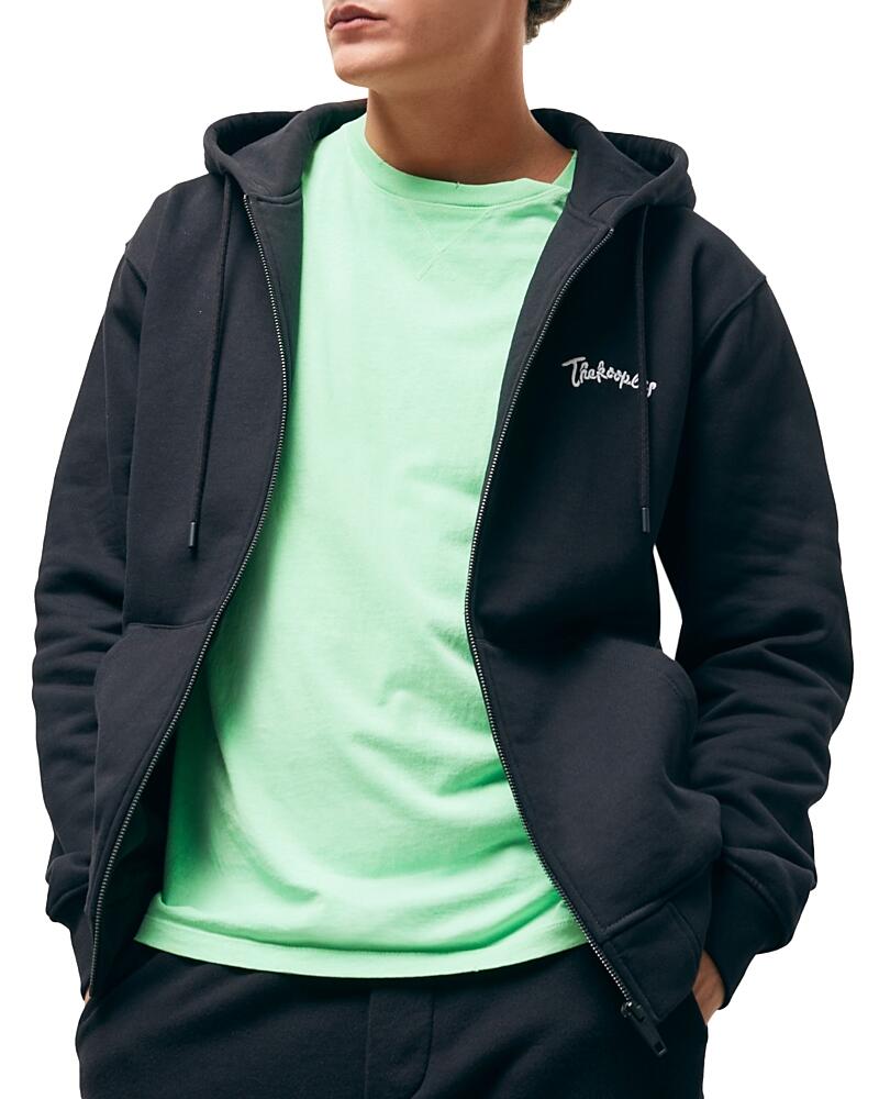 The Kooples Zip Up Logo Sweatshirt Cover