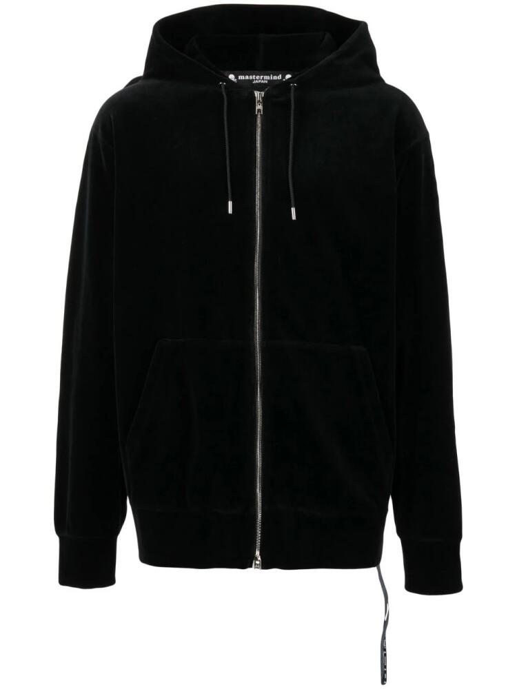 Mastermind Japan skull-print zipped hoodie - Black Cover