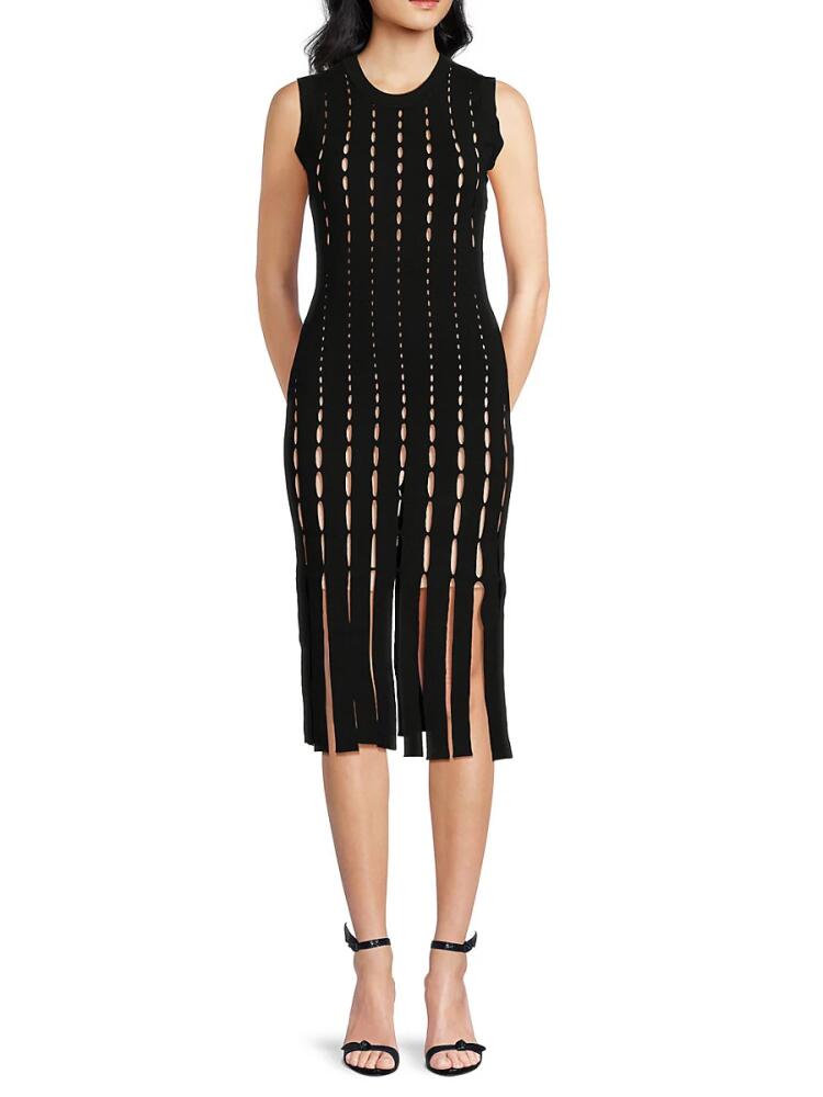 Ambush Women's Cut Out Midi Dress - Black Cover