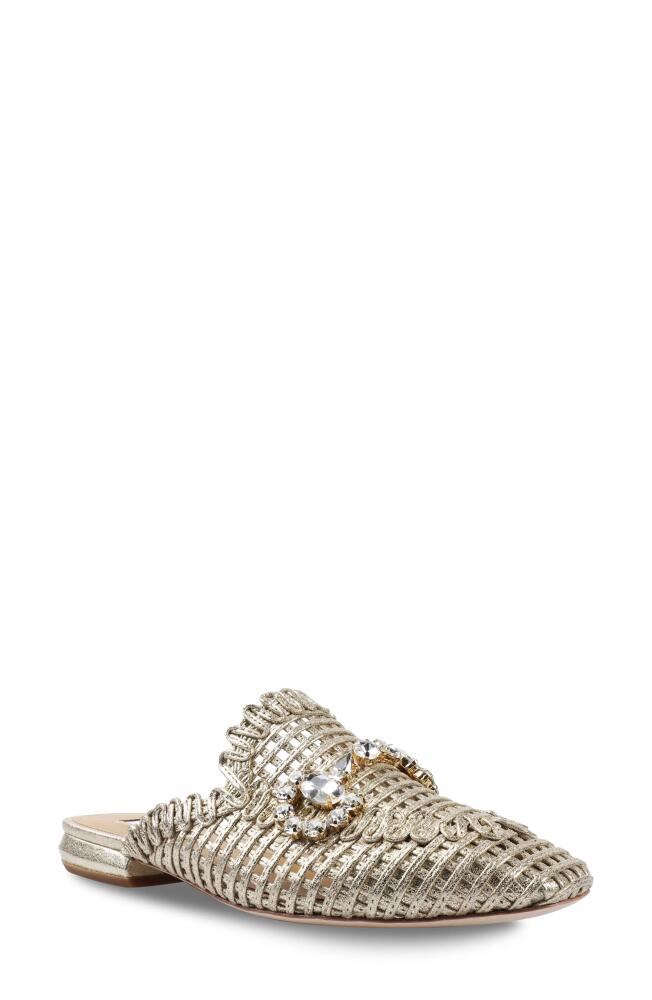 ZIGI Isabelle Crystal Bit Mule in Gold Cover