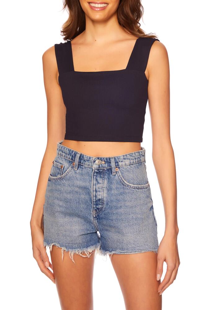 Susana Monaco Crop Tank in Midnight Cover