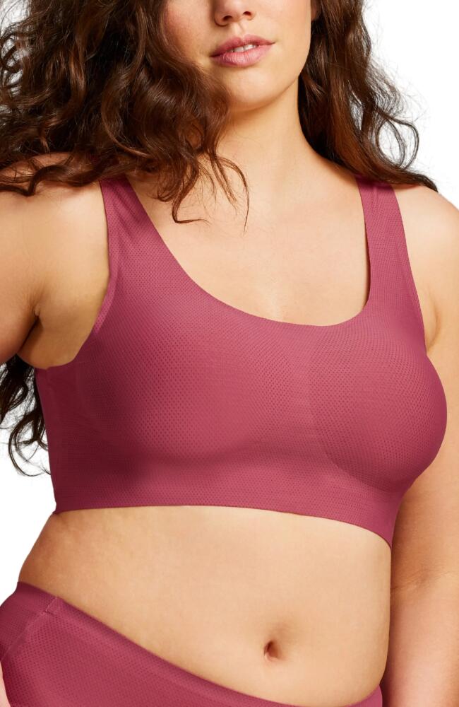 Siella Breathable Scoop Neck Bralette in Enchanted Pink Cover