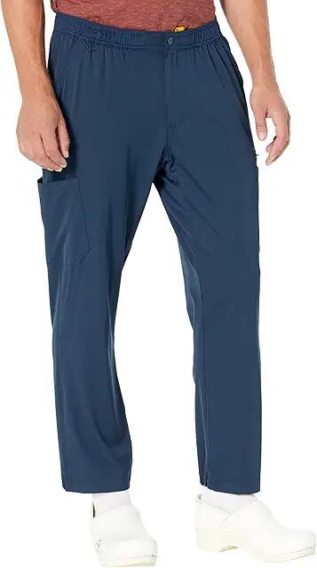 Carhartt Liberty Straight Leg Scrub Pants (Navy) Men's Clothing Cover