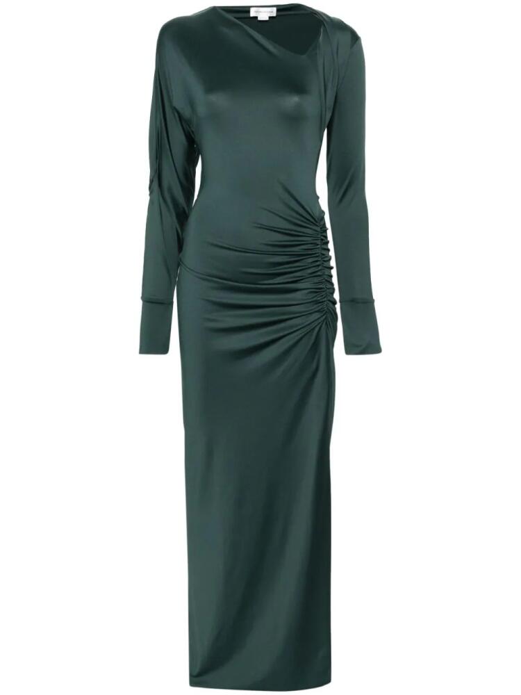 Victoria Beckham stretch-jersey maxi dress - Green Cover