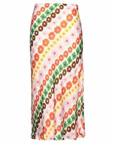 Kate By Laltramoda Woman Midi skirt Off white Viscose Cover