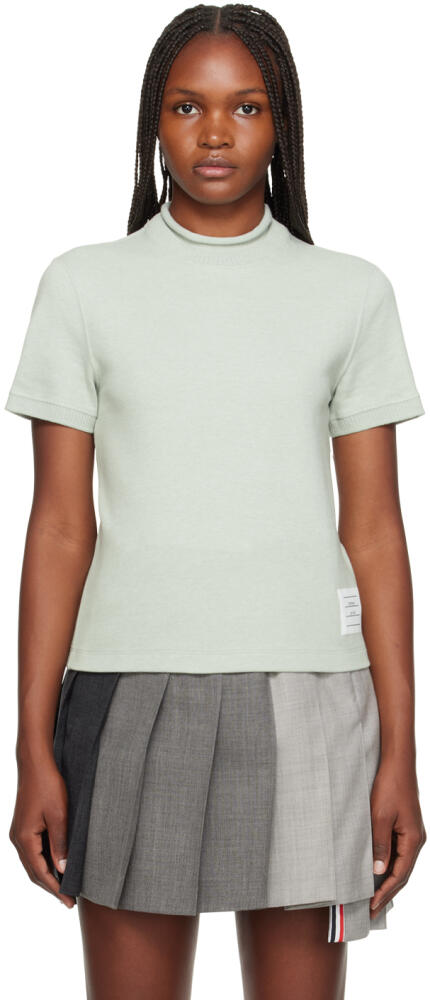 Thom Browne Green Ribbed T-Shirt Cover