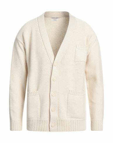 Daniele Fiesoli Man Cardigan Cream Cashmere, Polyamide Cover